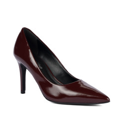Scarpe eleganti donna 1372 vernice bordeaux