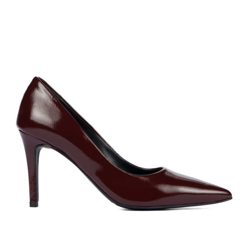 Scarpe eleganti donna 1372 vernice bordeaux
