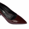 Scarpe eleganti donna 1372 vernice bordeaux