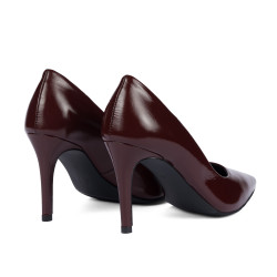 Scarpe eleganti donna 1372 vernice bordeaux