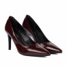 Scarpe eleganti donna 1372 vernice bordeaux
