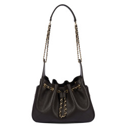Borsa donna a tracolla 062g testa di moro