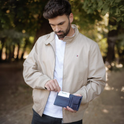 Portafoglio per uomo 205g biz blu lifestyle