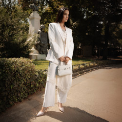 Sandali donna 1328 vernice sabbia lifestyle