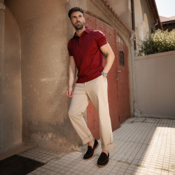 Mocassini uomo 980 velluto cacao lifestyle