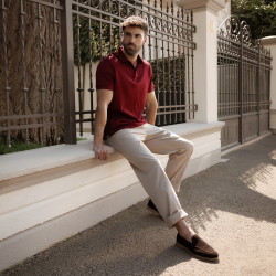 Mocassini uomo 980 velluto cacao lifestyle