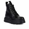 Stivaletti donna 3423 nero combinato
