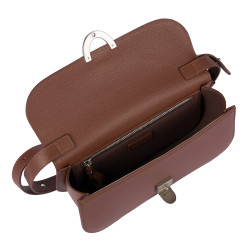 Borsa donna a tracolla 059g 01 biz cognac