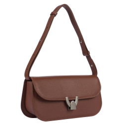 Borsa donna a tracolla 059g 01 biz cognac