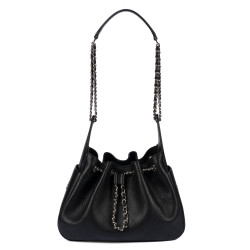Borsa donna a spalla 062g 01 biz nero