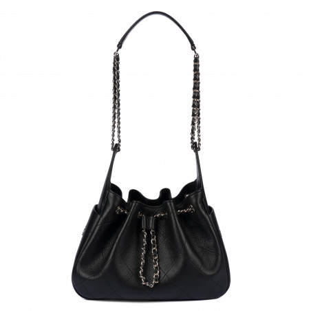 Borsa donna a spalla 062g 01 biz nero