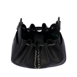 Borsa donna a spalla 062g 01 biz nero