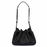 Borsa donna a spalla 062g 01 biz nero