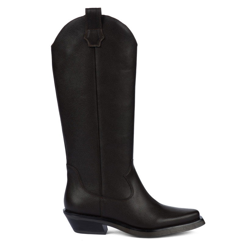 Stivali donna 3429 biz cioccolato
