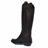 Stivali donna 3429 biz cioccolato
