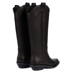 Stivali donna 3429 biz cioccolato