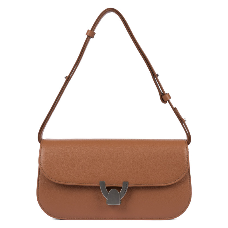 Borsa a tracolla da donna 059g 01 biz marrone