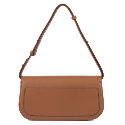 Borsa a tracolla da donna 059g 01 biz marrone