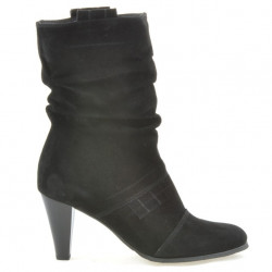 Stivali donna 1114 nero antilope