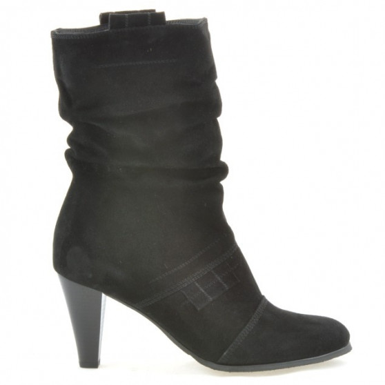 Stivali donna 1114 nero antilope