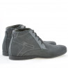 Stivaletti uomo 474 grigio camoscio