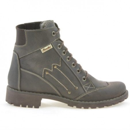 Stivaletti donna 281 tuxon caffè