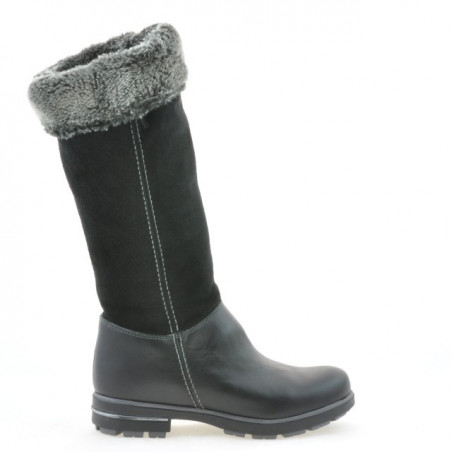 Stivali bambini 3203 nero combinato