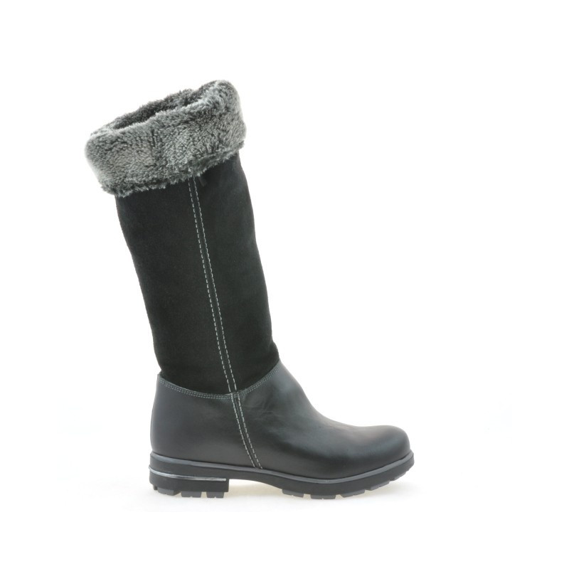 Stivali bambini 3203 nero combinato