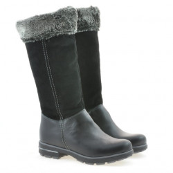 Stivali bambini 3203 nero combinato