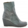 Stivaletti da donna 3220 grigio combinato