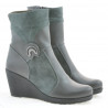 Stivaletti da donna 3220 grigio combinato