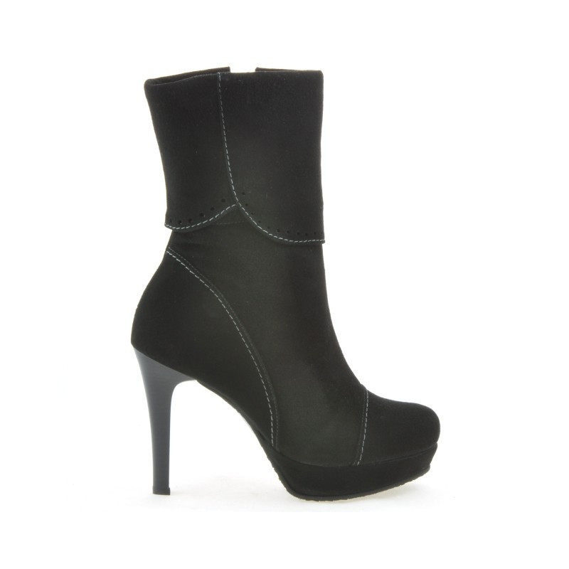 Stivali donna 1132 nero antilope