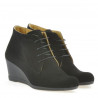 Stivaletti donna 3287 nero velluto