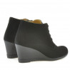 Stivaletti donna 3287 nero velluto
