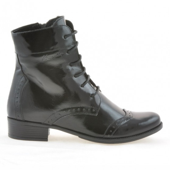 Stivaletti donna 291 vernice nera