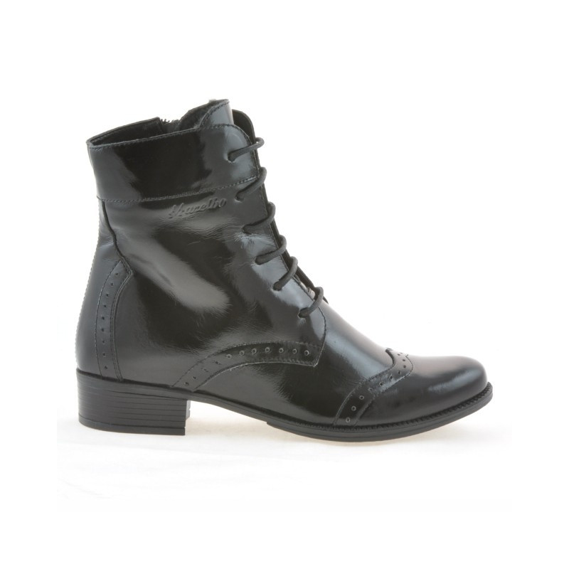 Stivaletti donna 291 vernice nera