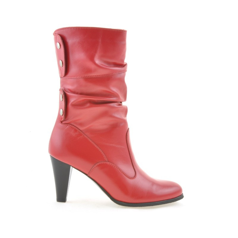 Stivali donna 1113-1 rosso