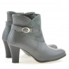Stivaletti donna 1124 grigio combinato