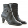 Stivaletti donna 1101 vernice nera