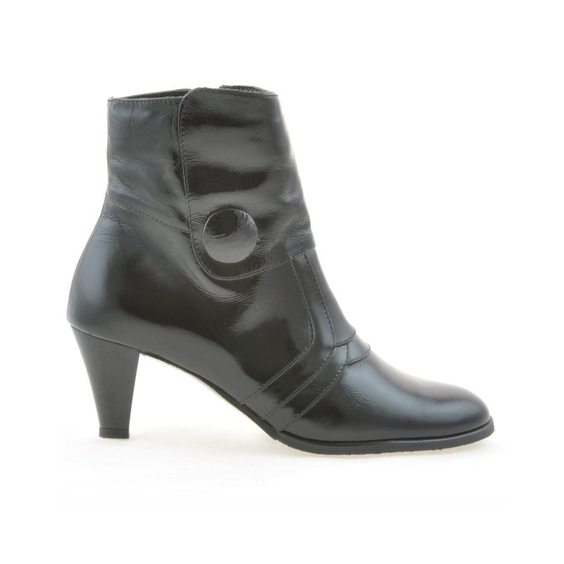 Stivaletti donna 1101 vernice nera