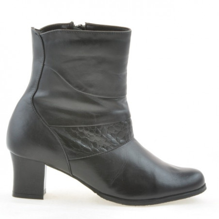 Stivali donna 1122 nero combinato