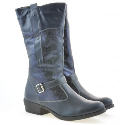 Stivali donna 225 indigo combinato