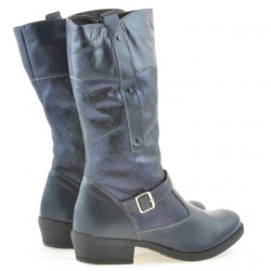 Stivali donna 225 indigo combinato