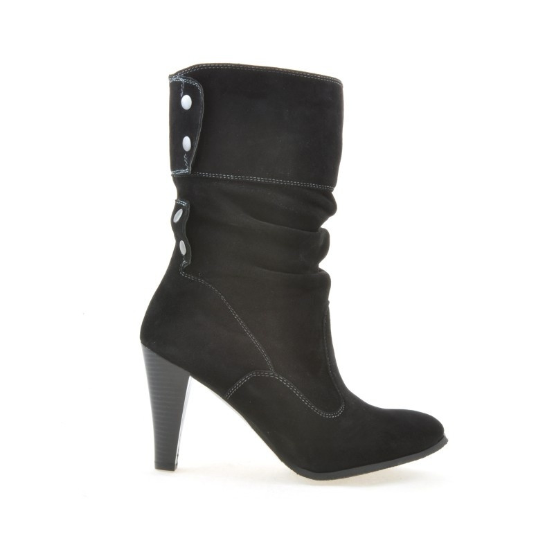 Stivali donna 1113 nero+nero antilope