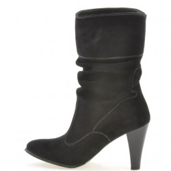 Stivali donna 1113 nero+nero antilope