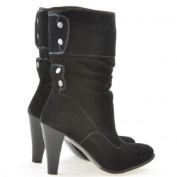 Stivali donna 1113 nero+nero antilope