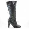 Stivali donna 1119 nero combinato