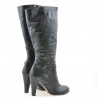 Stivali donna 1119 nero combinato