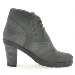 Stivali donna 3230 grigio velluto