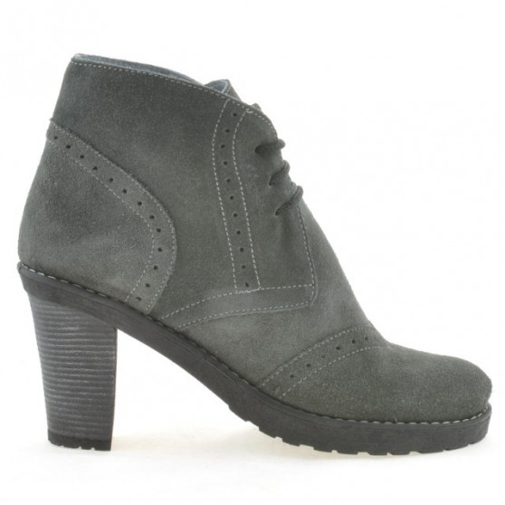 Stivali donna 3230 grigio velluto